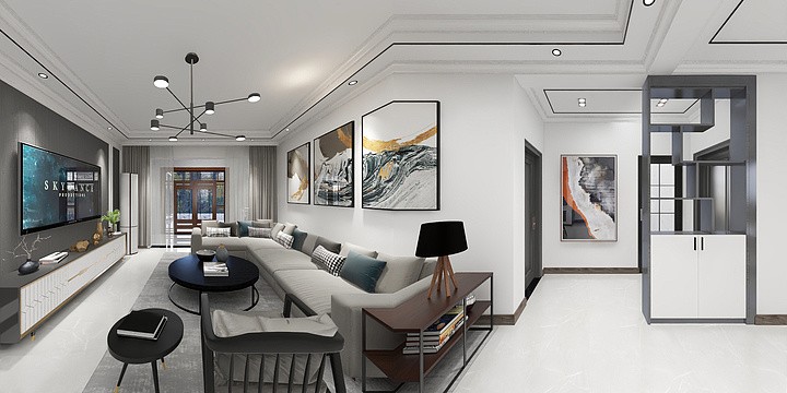 装饰设计陈先生-中辰一品带院子(1)(1)-装修设计方案