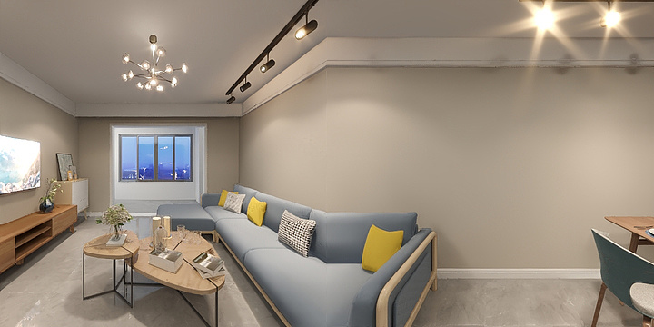 宜居室内设计-胜利社区12栋1502陈先生雅居-装修设计方案