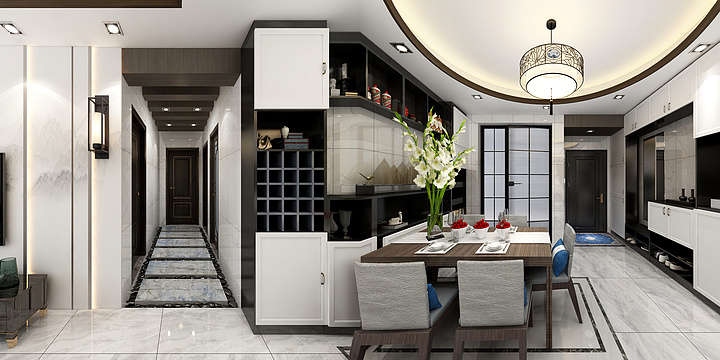 mo不是龙-万隆户型2-装修设计方案