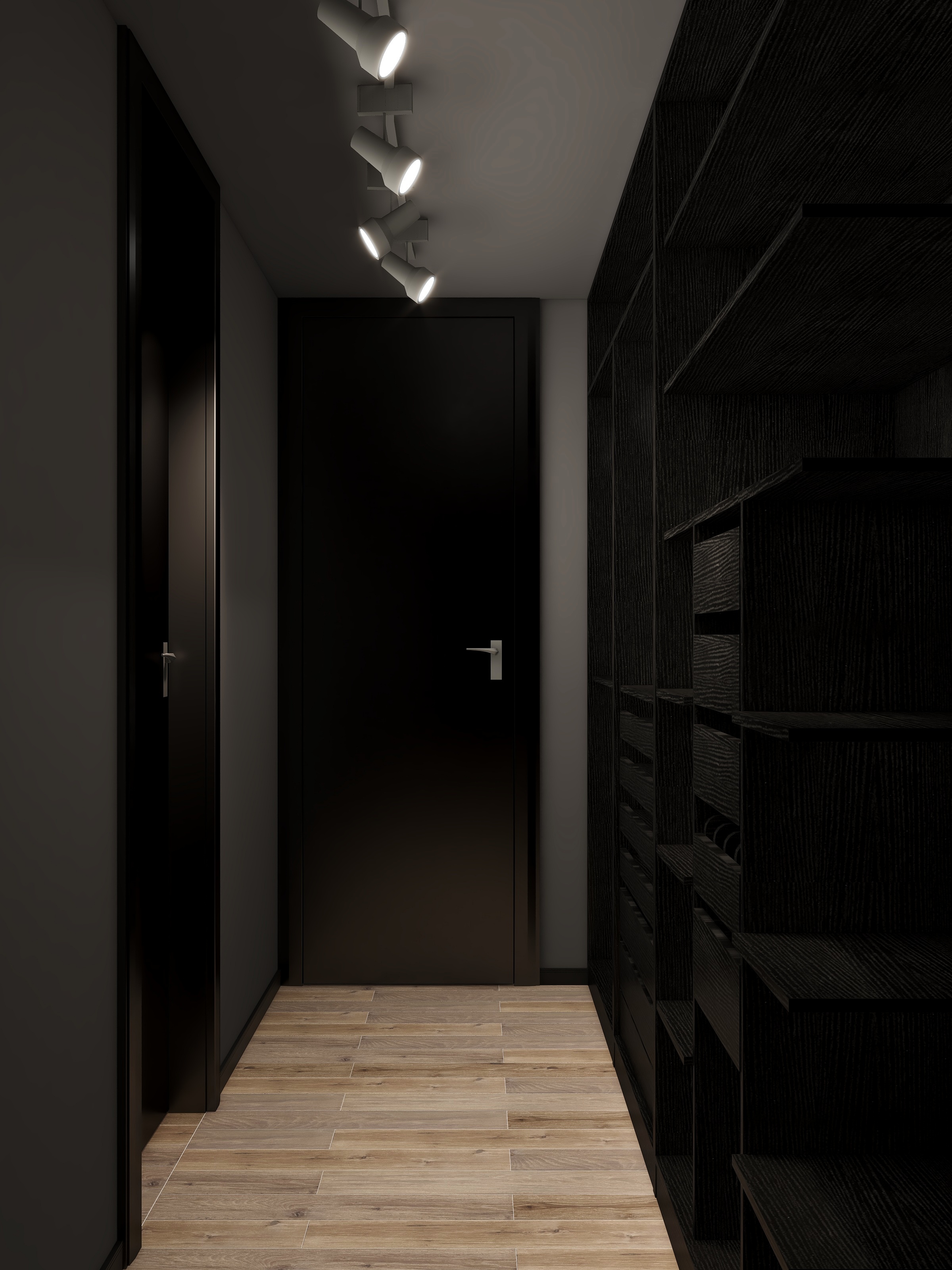 茶韵风轻-暗黑锋芒151现代平两居室装修效果图