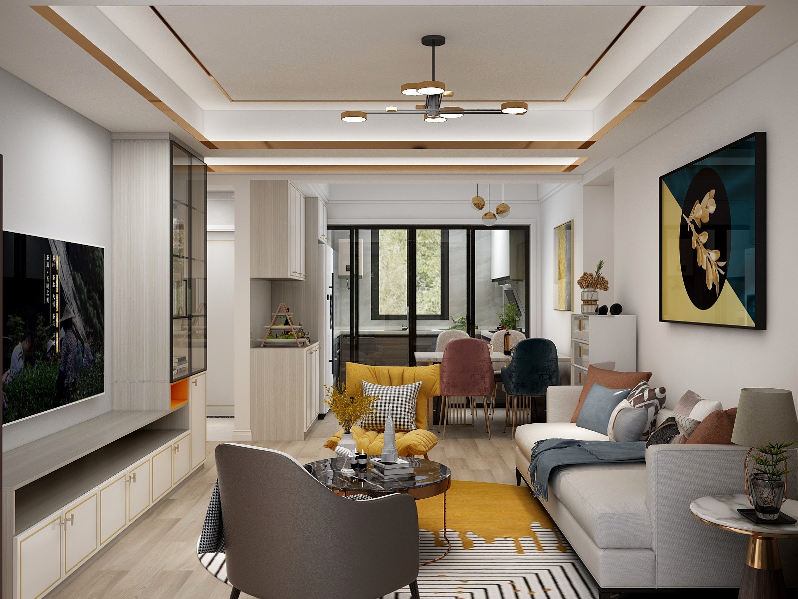 REACE关兴-伟业伍先生雅居设计-选定材料更改版-装修设计方案