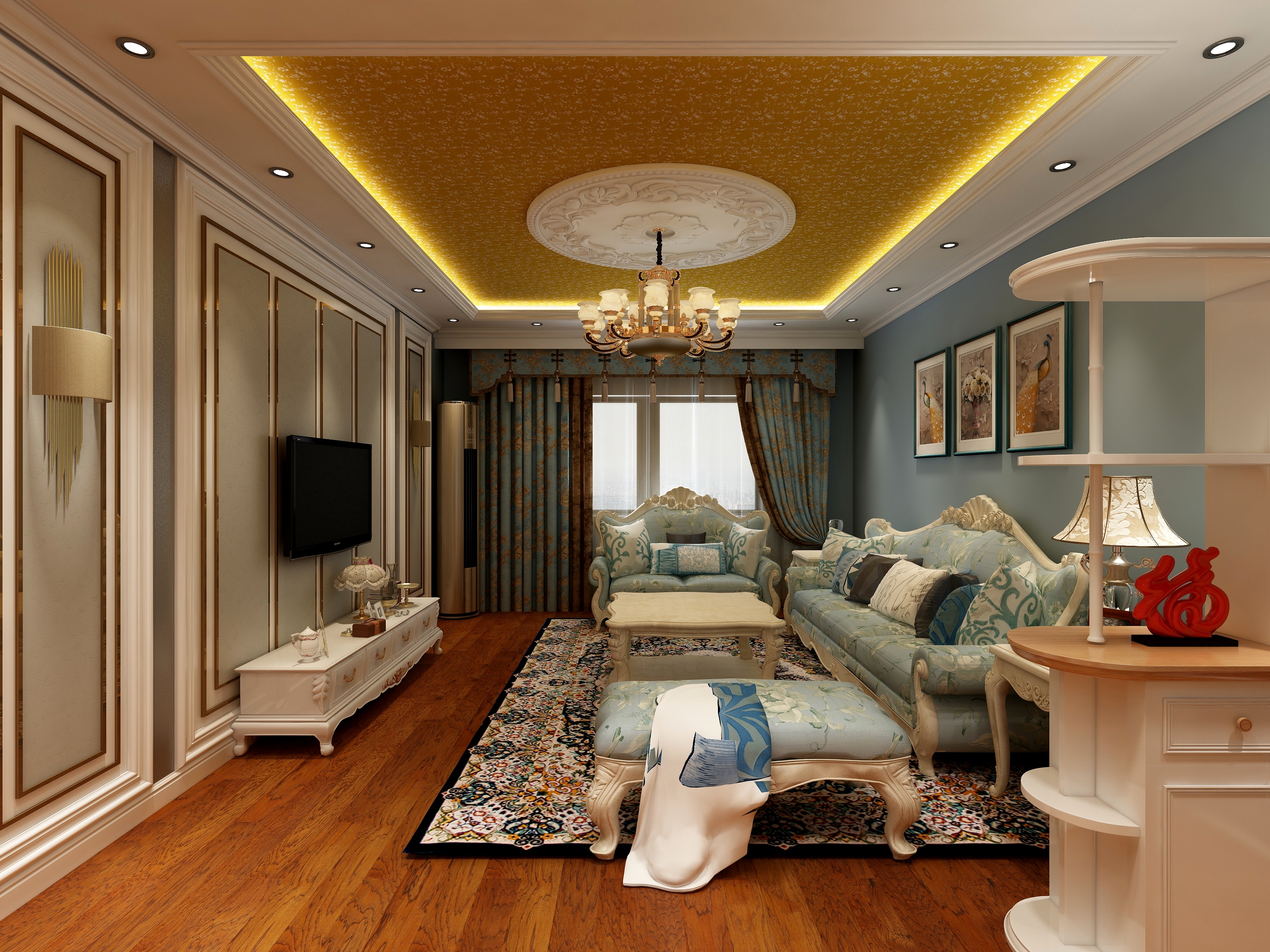 标尺设计工作室-叶城县民安小区-装修设计方案