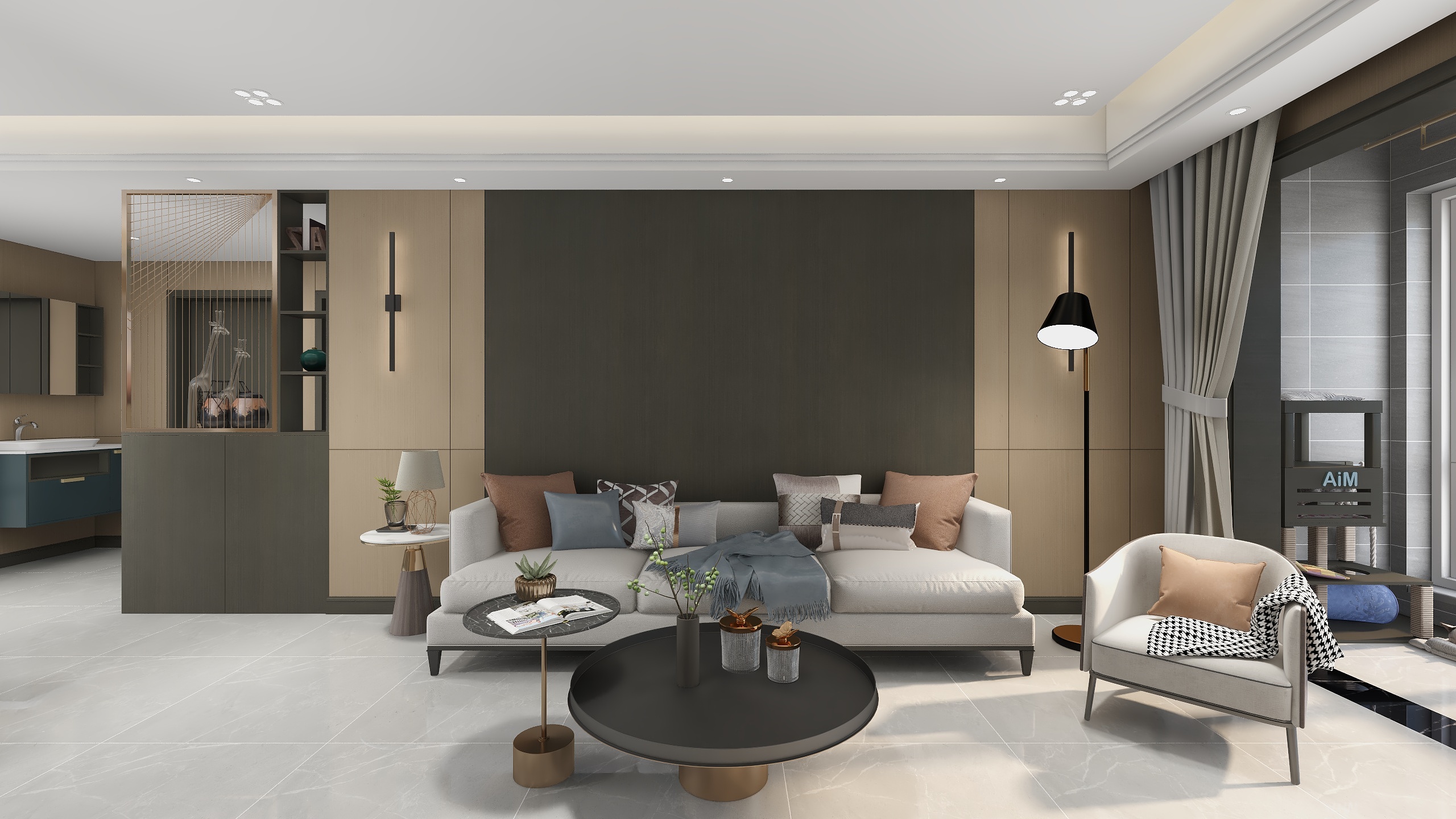 小虎设计-渲染灯光高级证书作业-装修设计方案