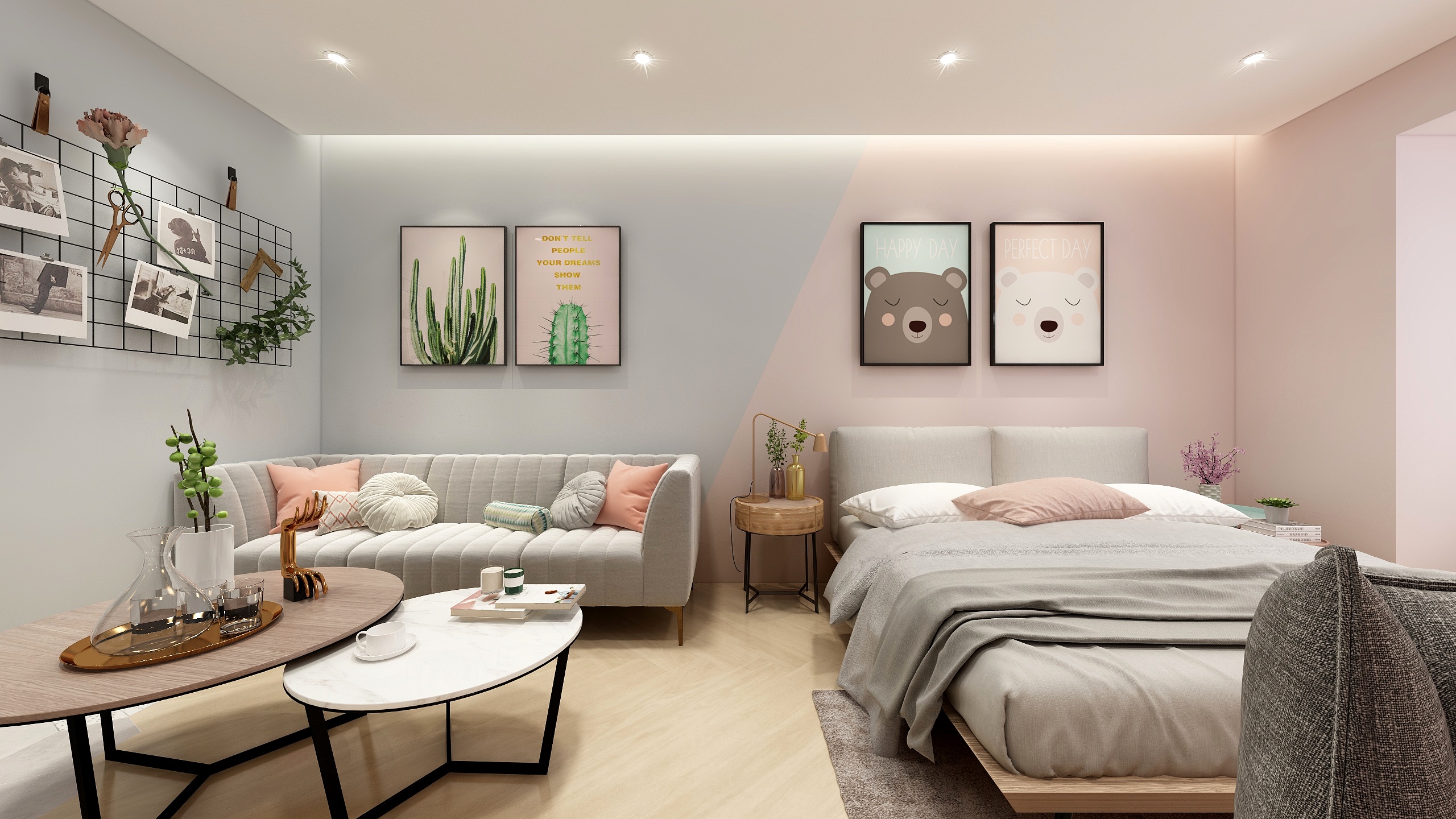 洛阳禾间装饰-升龙城公寓-装修设计方案