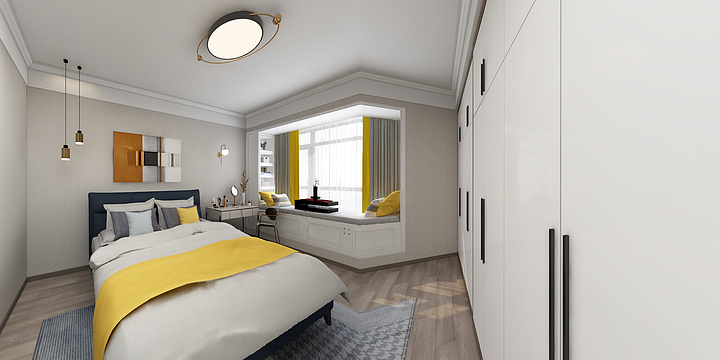 休空湖南常德彭雁_-蓉国新赋B7-1002效果图-装修设计方案