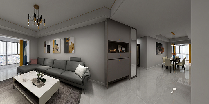 休空湖南常德彭雁_-美的碧桂园柳叶府48栋501效果图-装修设计方案