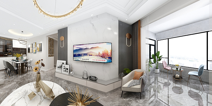 禹點--伟业家园-装修设计方案