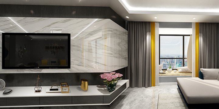 弎笙-轻奢-装修设计方案