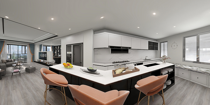 加菲猫装饰设计-赛丽五月香山-装修设计方案