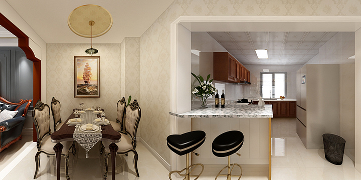 SongJQ-鲁商叠拼1楼-装修设计方案