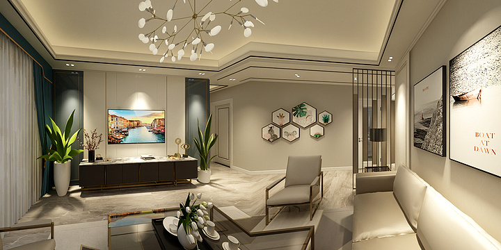 王晶-东津世纪城16区-布莱恩邹总-装修设计方案