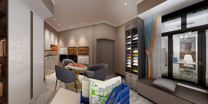 木品源-洽谈室平面图（取消）-装修设计方案