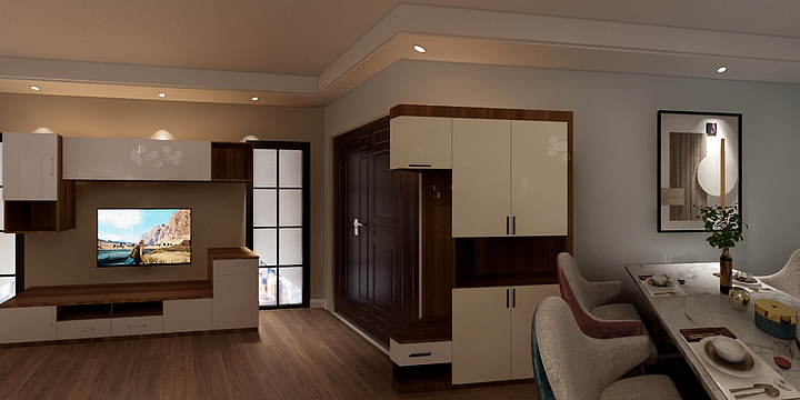 鼎筑家装设计-卓立西苑-装修设计方案