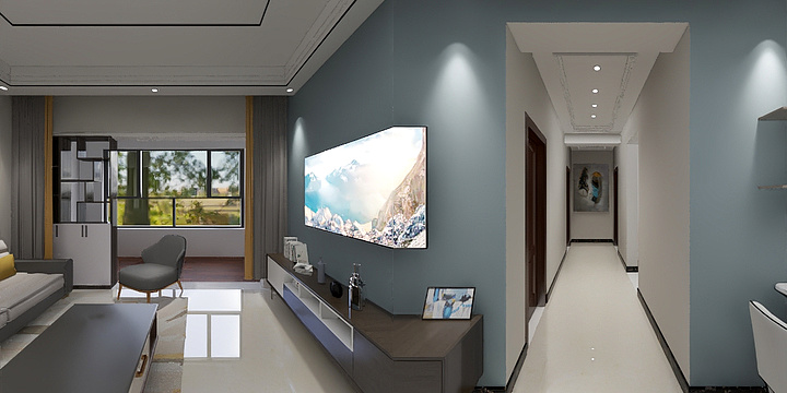 鲁聊装修-光岳华庭3号楼1单元-装修设计方案