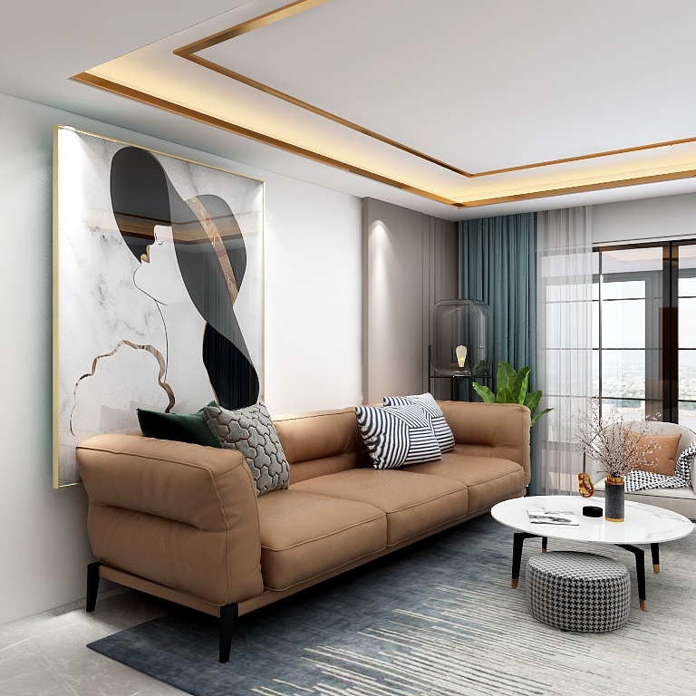 丫头poCE-枣强丽景蓝湾-装修设计方案