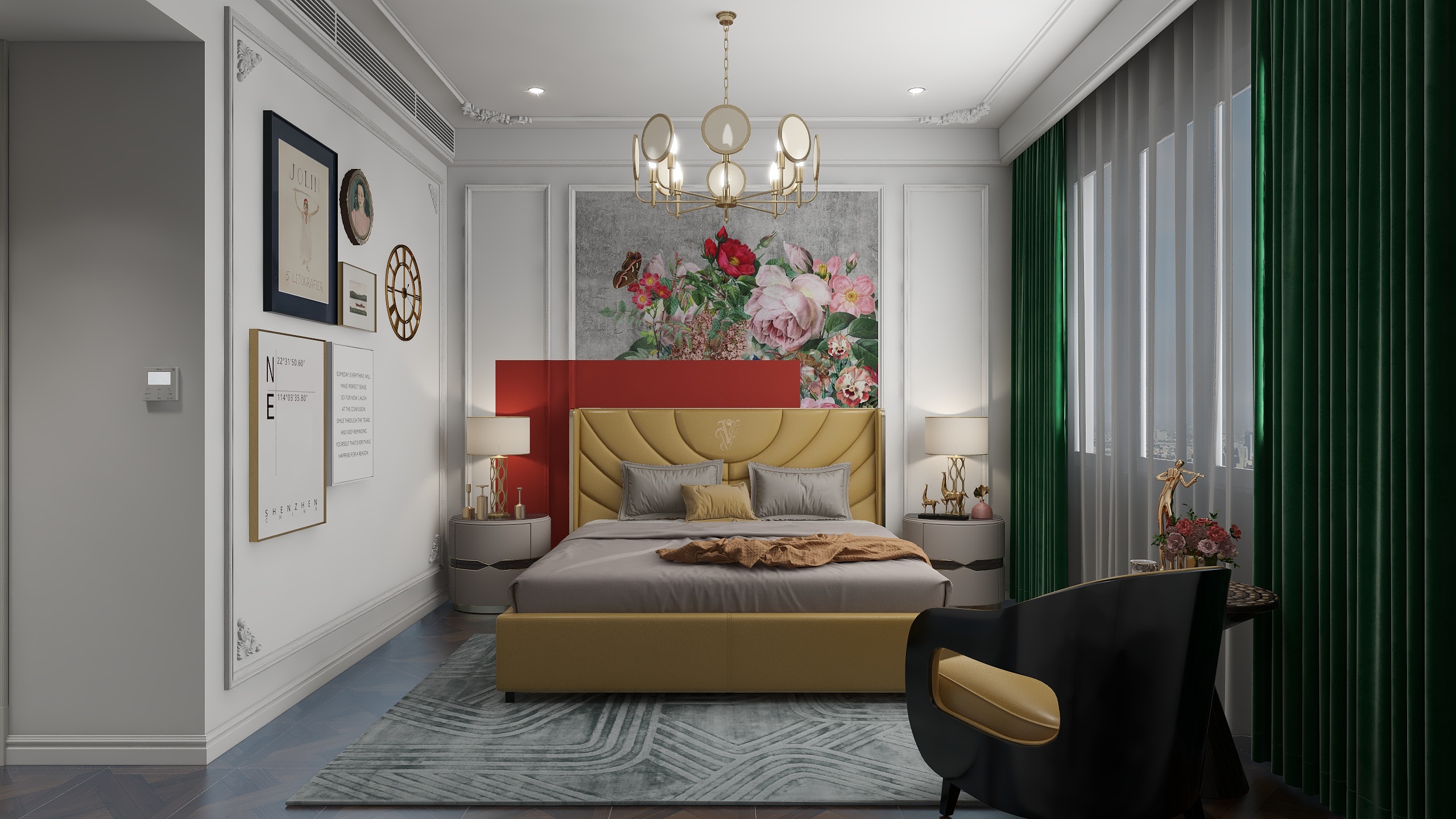 张圳哲-混搭雅奢风｜173㎡张镇喆-装修设计方案