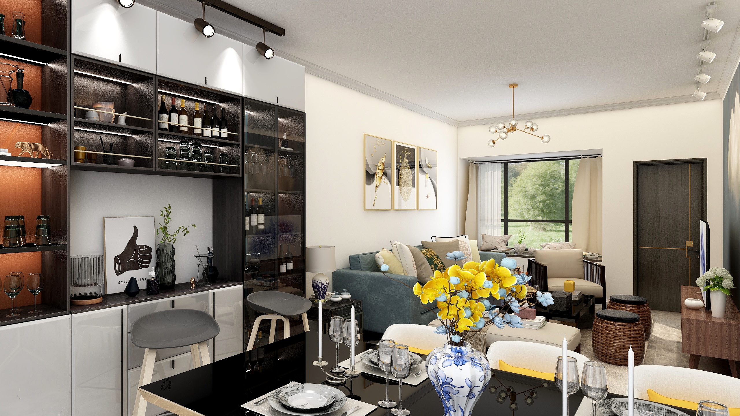 Y陈康-远洋合能枫丹唐悦11号楼99㎡-装修设计方案