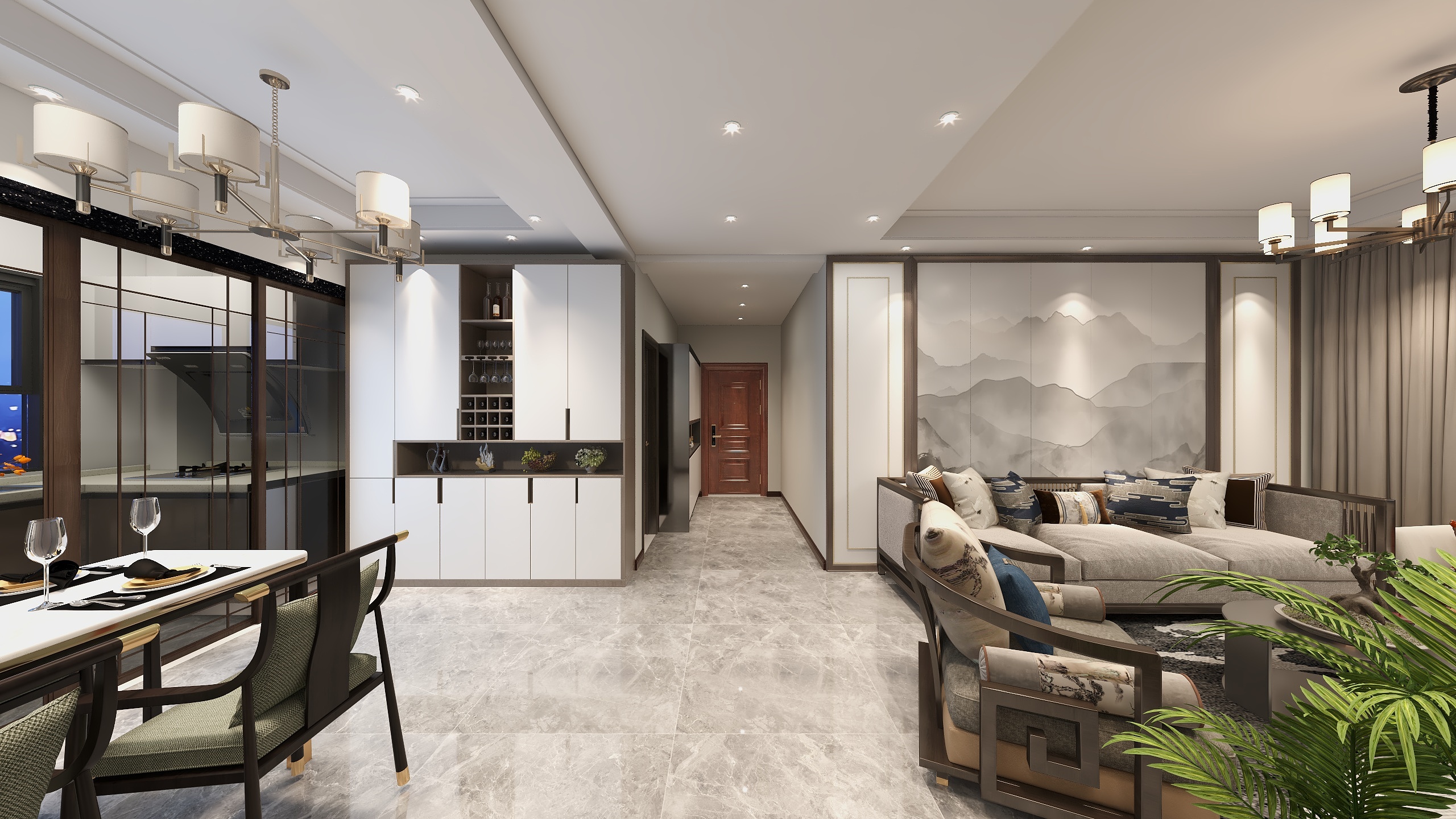 爱小涵家居-文博苑2-装修设计方案