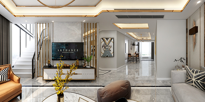 设计师杜要要-现代轻奢-装修设计方案