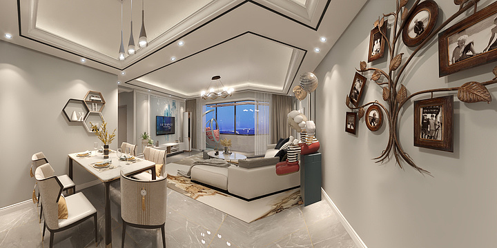 菏泽王杰-东方名城2103-装修设计方案