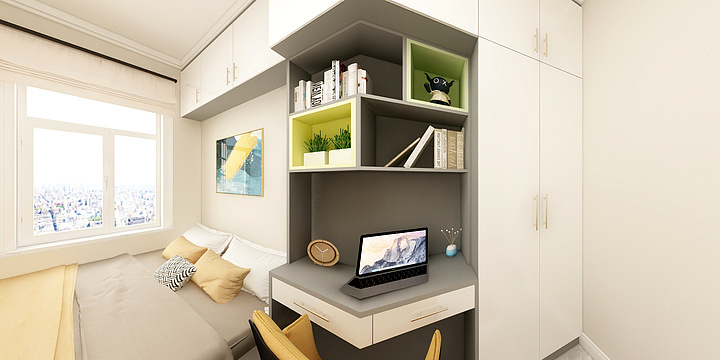 嘘o低调-新河湾七区8号-1104-装修设计方案