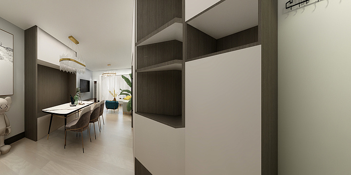 全案设计ZSJ-碧桂园精装SU-装修设计方案