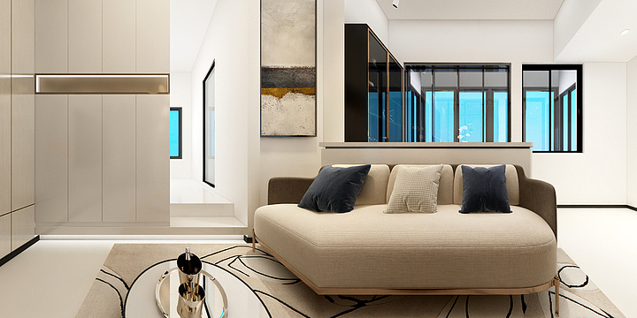 室内设计师王志良-龙岗丹平公寓-装修设计方案