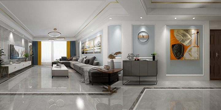 德居装饰唐小钦-七彩春天陈姐7-12-6现代轻奢风格-装修设计方案