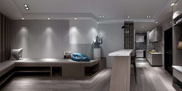 驭方-宝龙城市广场公寓-装修设计方案