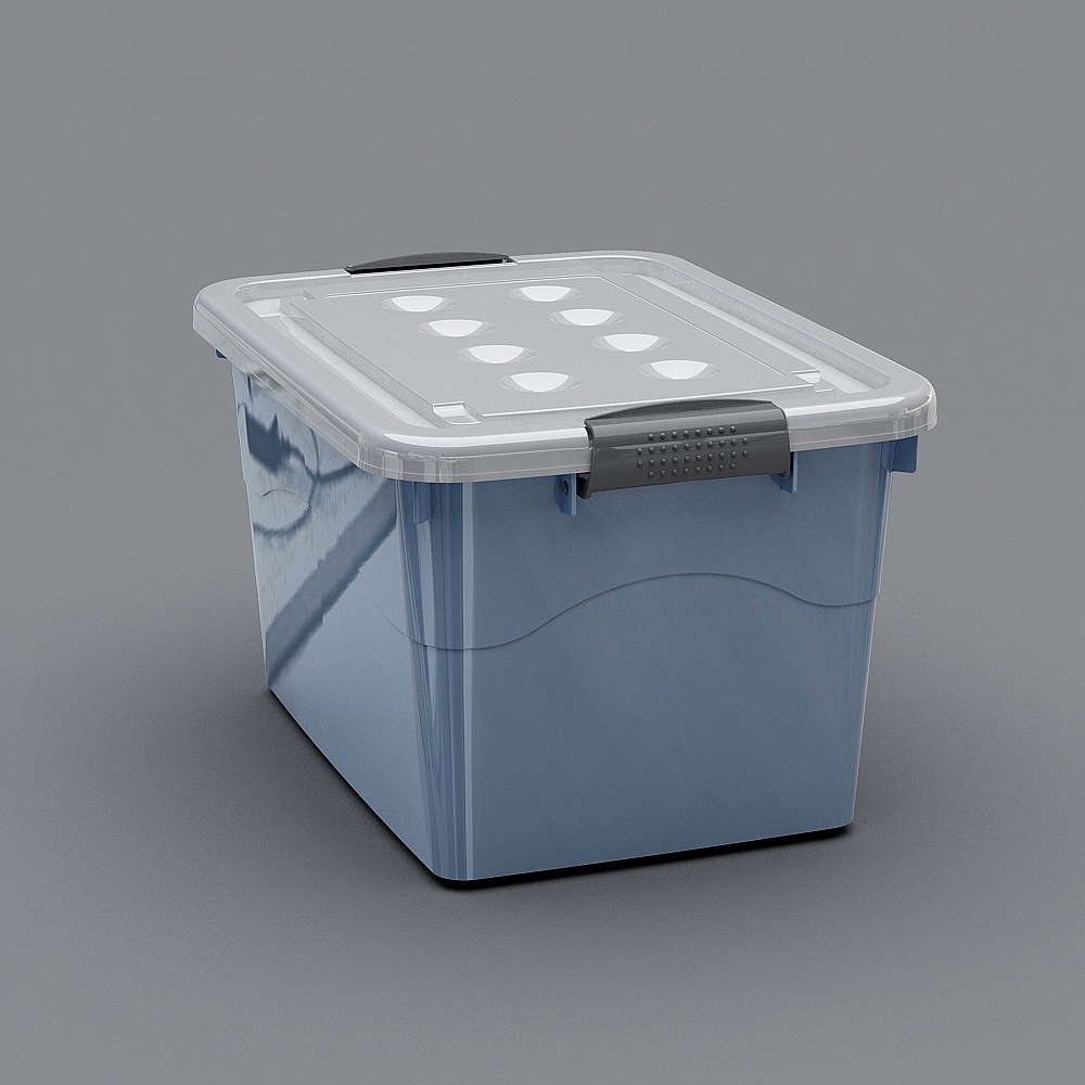 星优收纳箱小号3D模型