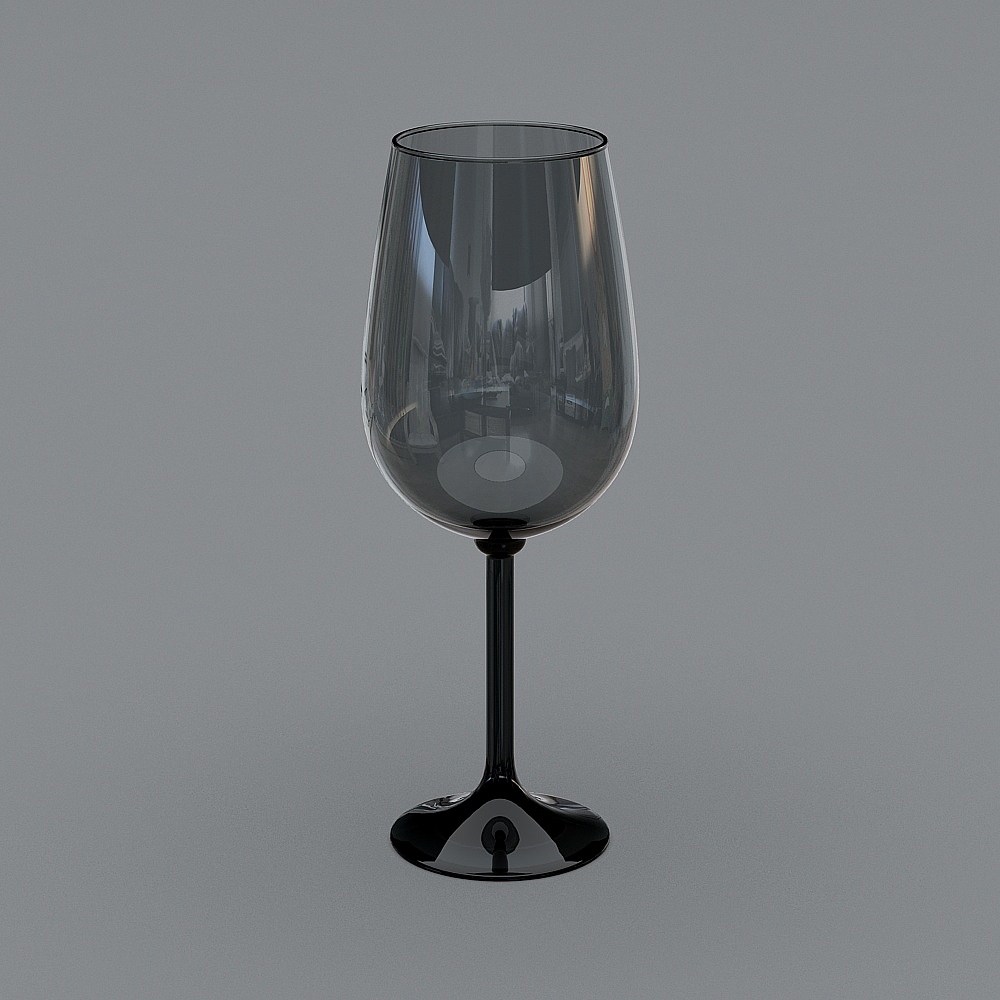 红酒杯3D模型