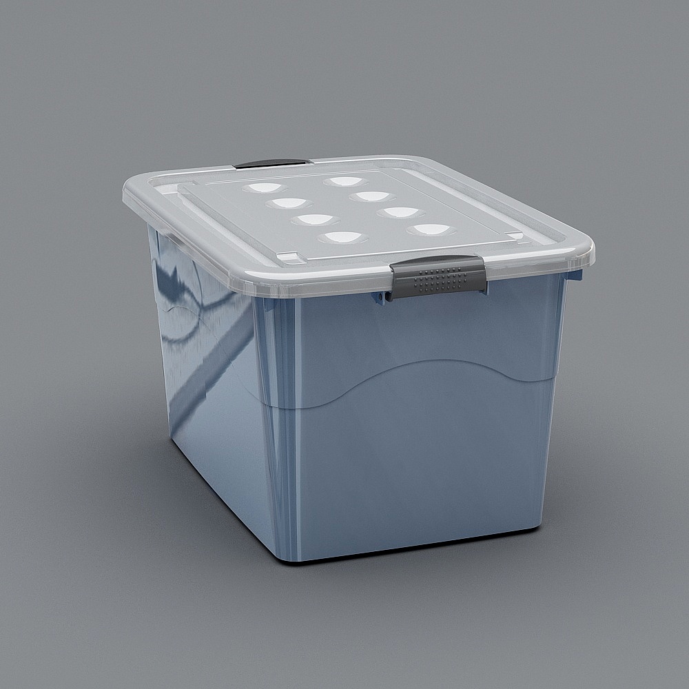 星优收纳箱大号3D模型