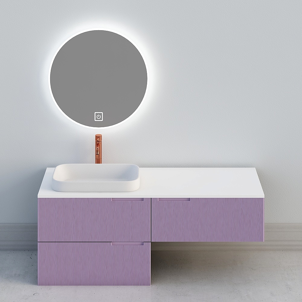 北欧浴室柜-13D模型
