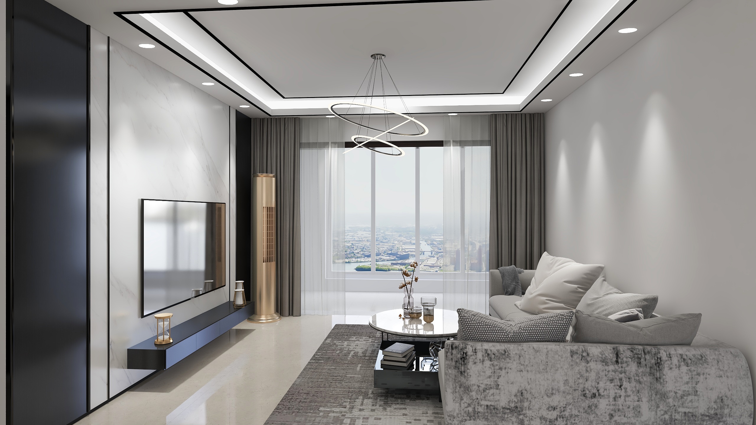 不桐整装苏正阳-恒大翡翠华庭5-1903-装修设计方案