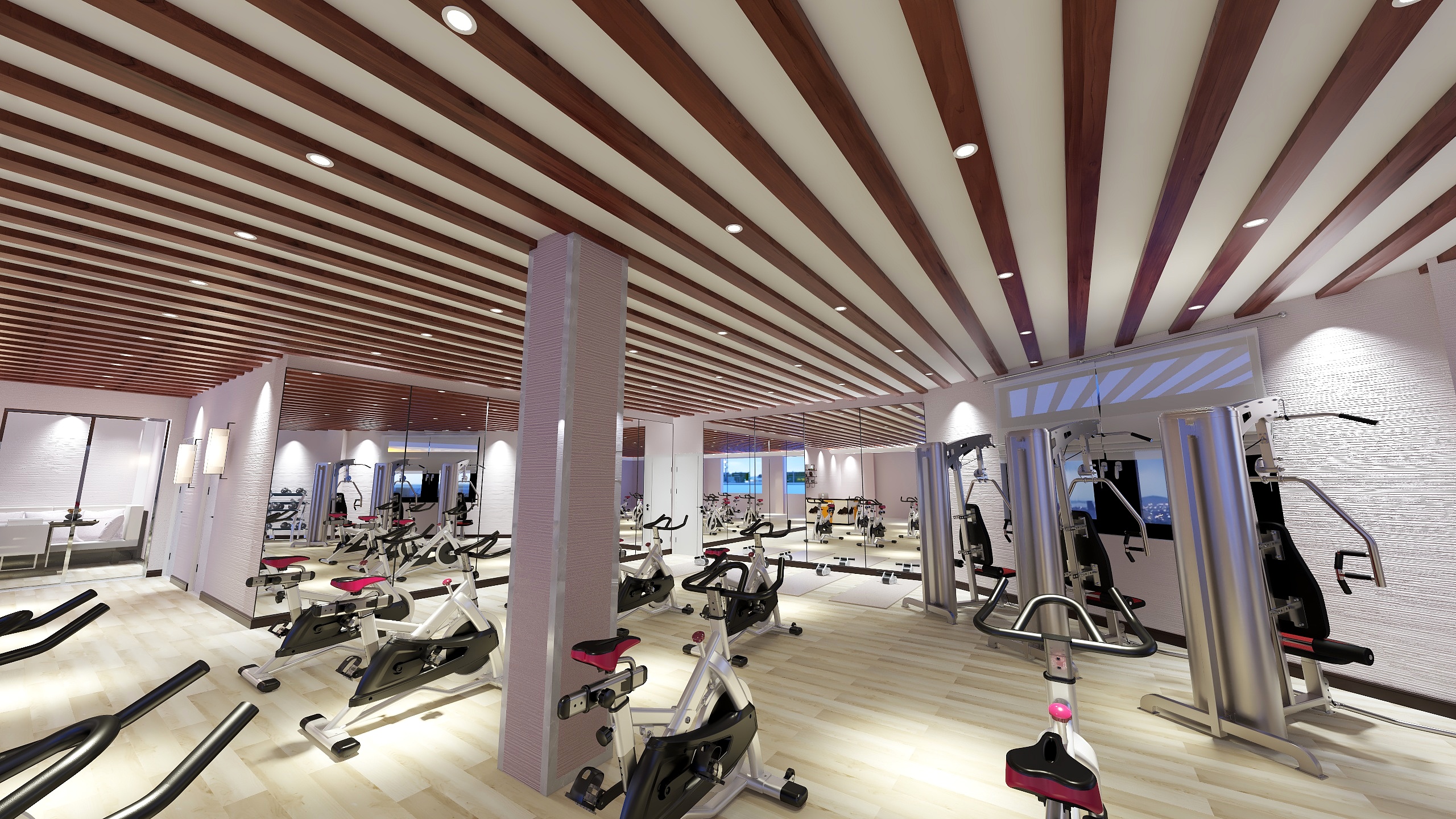 辰柯设计-健身房-装修设计方案