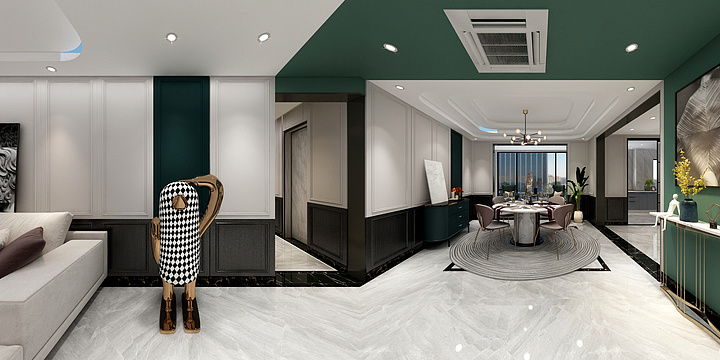 AWAoo-碧桂园翡翠郡260意式极简1-装修设计方案