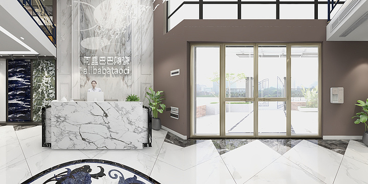 川上新-|轻奢混搭商住别墅-装修设计方案