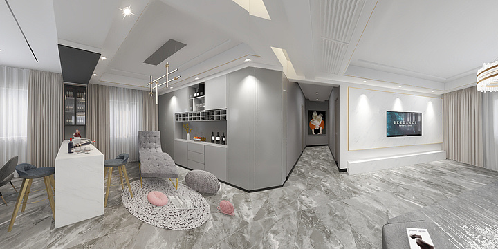 曾一哲原创设计-豹山严姐-装修设计方案