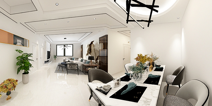 佳美装饰053056-大都会广场-装修设计方案