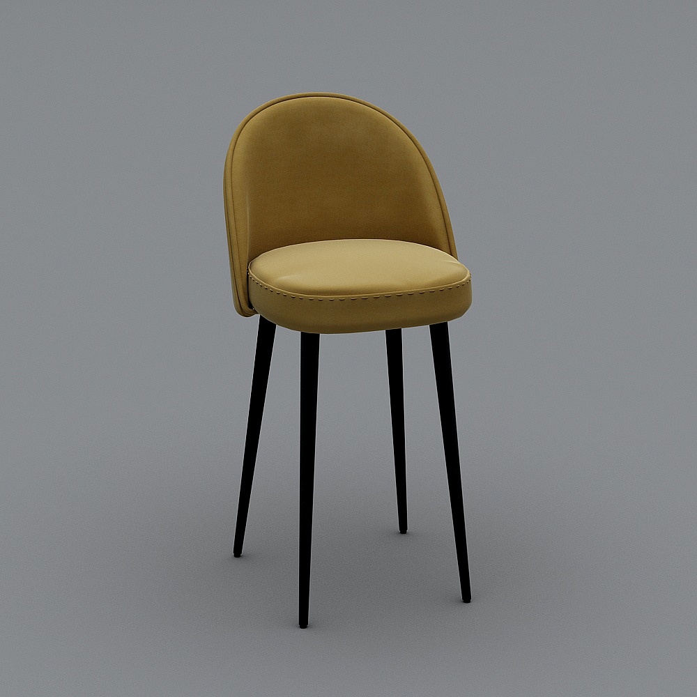 PJQ-吧椅023D模型