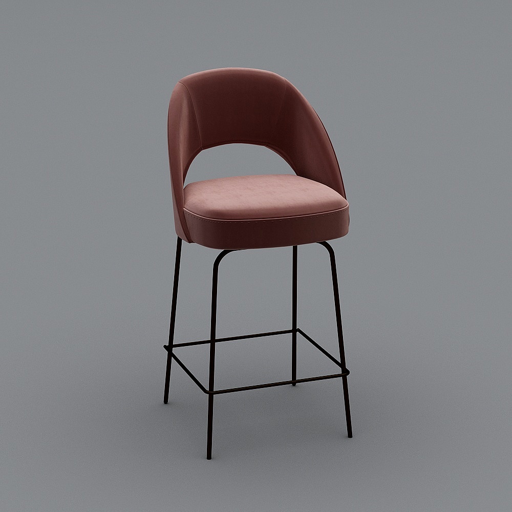 PJQ-吧椅033D模型