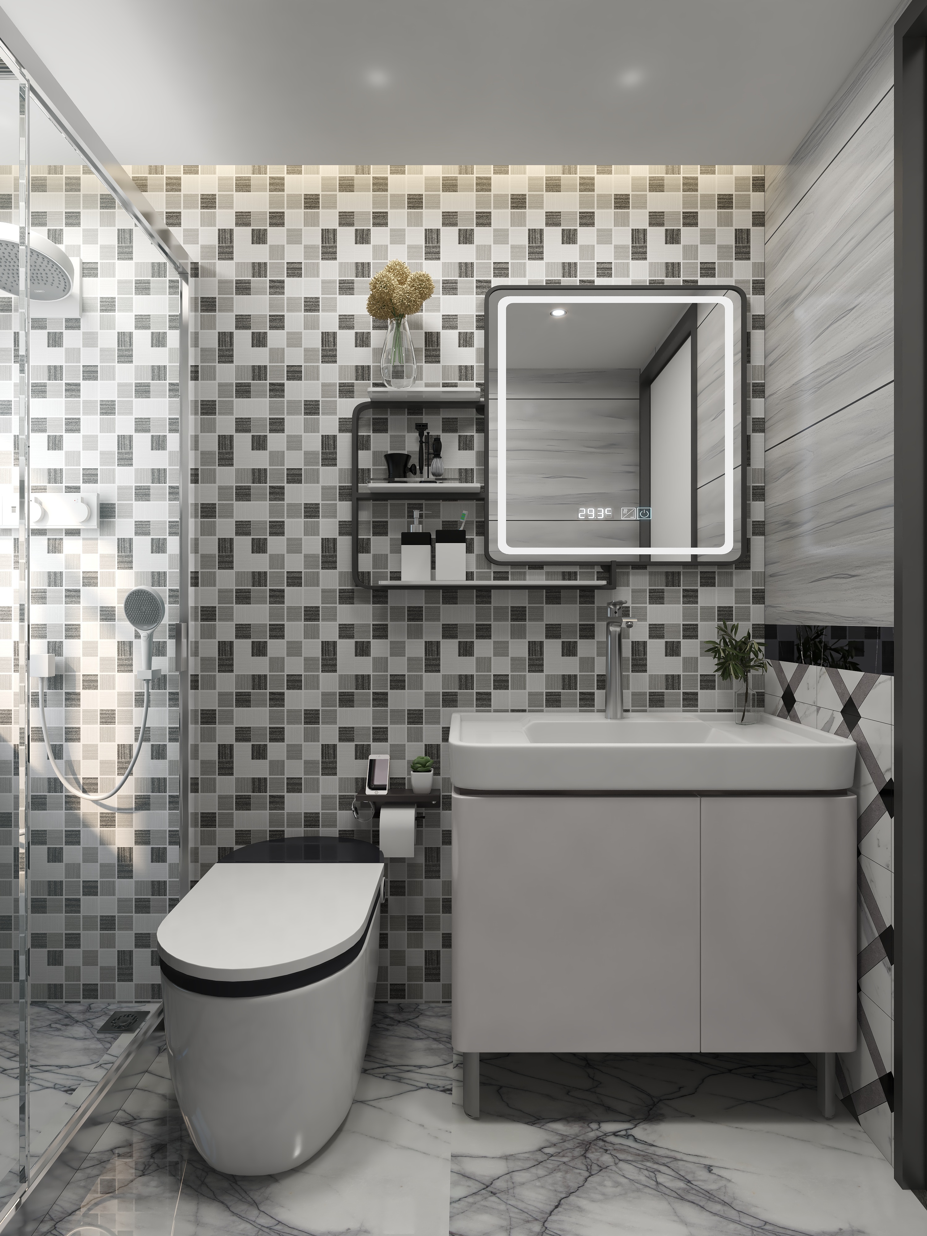 郭达光-【设计狂想】雅默-3室装修效果图