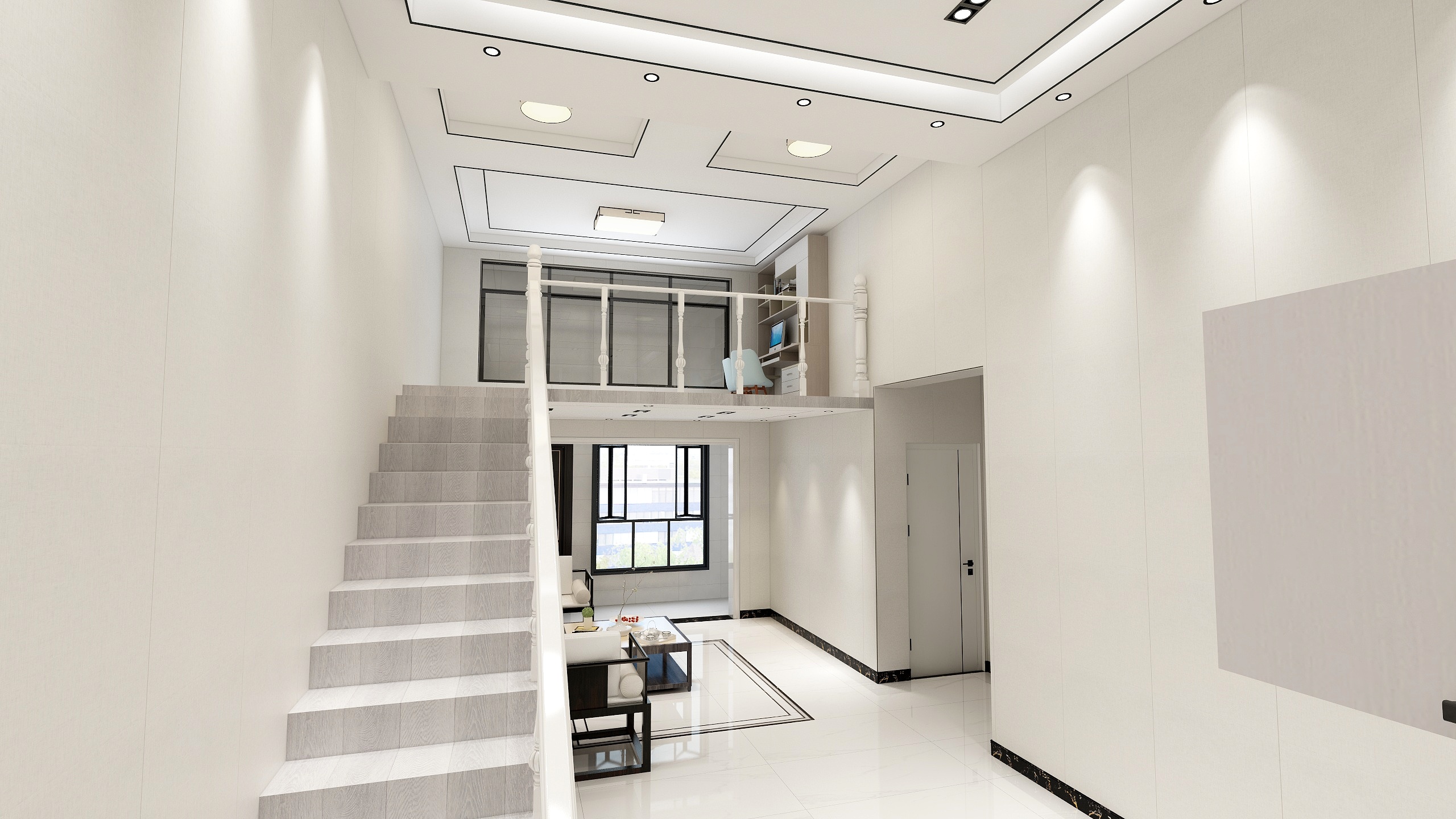 蒋伯爵-凤山官邸1楼-装修设计方案