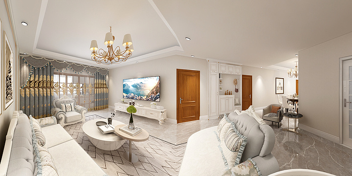 张济舟ShorA-万和蓝山-装修设计方案