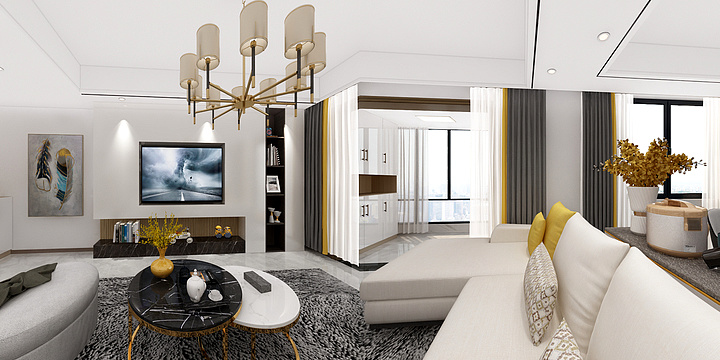 GL端木-秦淮源筑5-603一层-装修设计方案