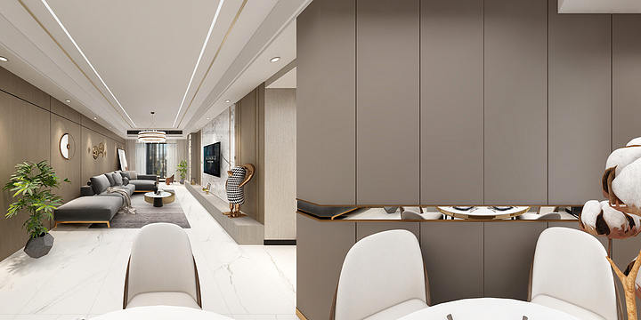 蔡蔡Designer-晶泽汐越109㎡黄-装修设计方案