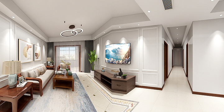 沐彦空间设计-招商小石城玉兰园-副本-装修设计方案