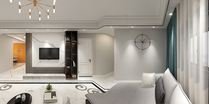 姜多铎-瑞和园89.50㎡B户型3室2厅1卫-装修设计方案