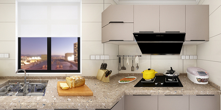 百得橱柜设计师郭阳莲-漆入尹春德-装修设计方案