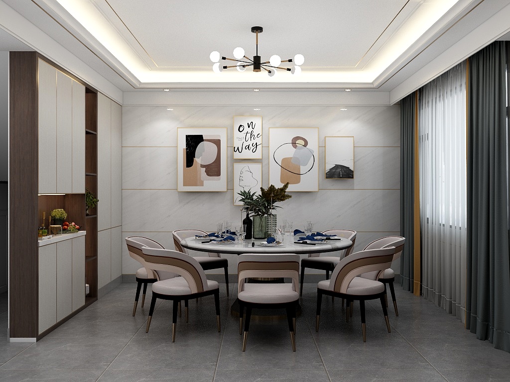 XAn-一楼-恒茂外滩11栋03号别墅-装修设计方案